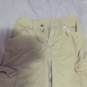 SHEIN baggy Y2K cargo Khaki pants